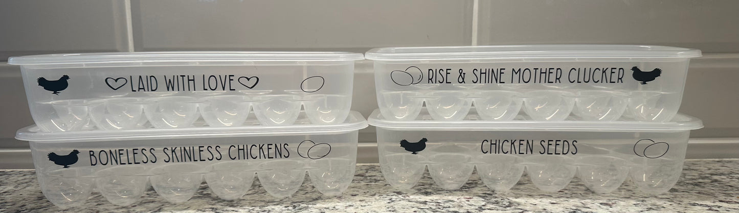 Reusable Egg Storage Containers