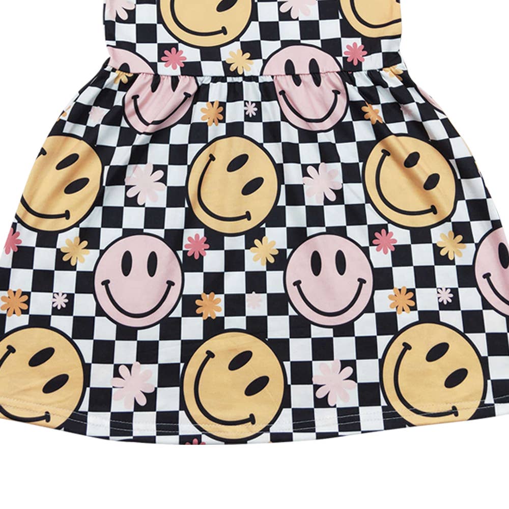 Baby Girls Smile Knee Length Dresses: 5-6T