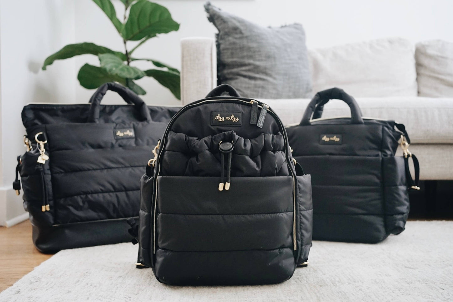 Dream Backpack™ Midnight Black Diaper Bag