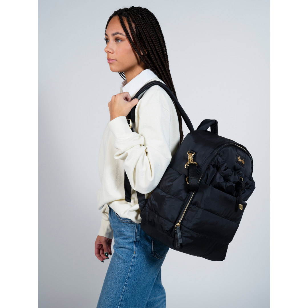 Dream Backpack™ Midnight Black Diaper Bag