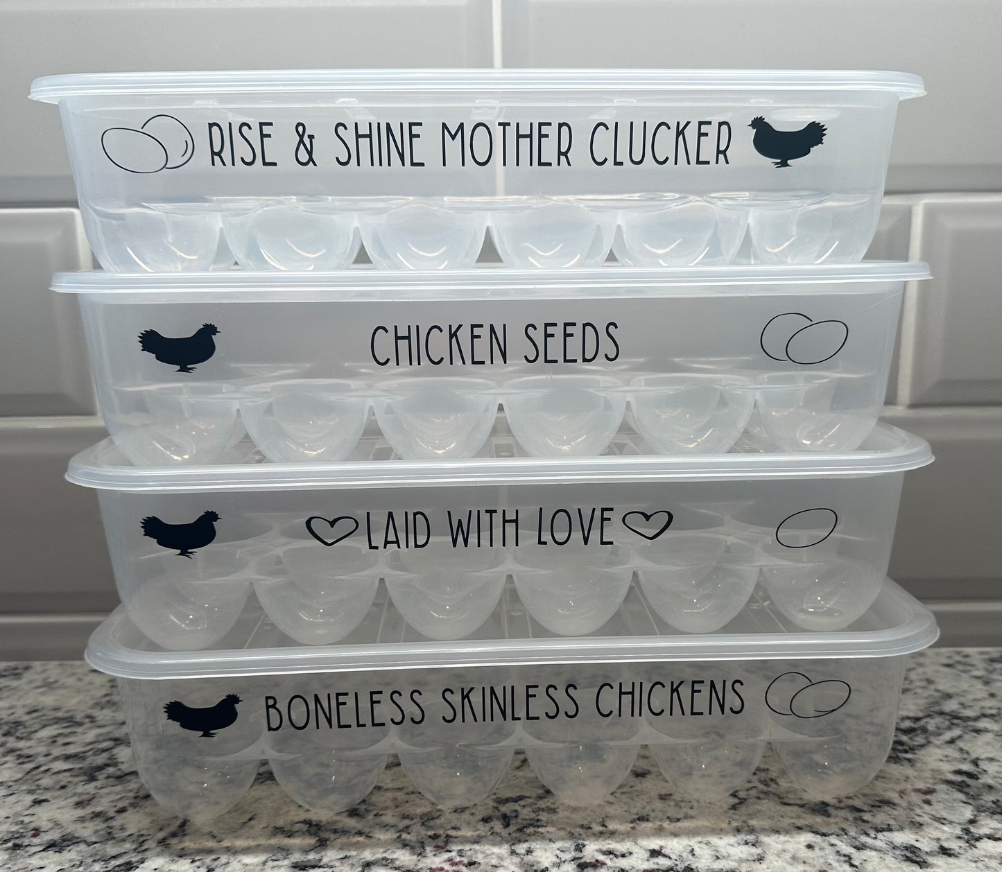 Reusable Egg Storage Containers