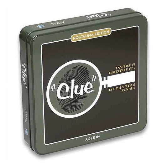 Clue Nostalgia Edition Board Game in Collectible Tin