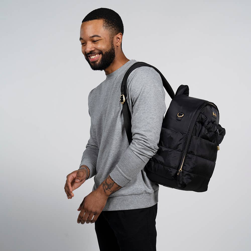 Dream Backpack™ Midnight Black Diaper Bag