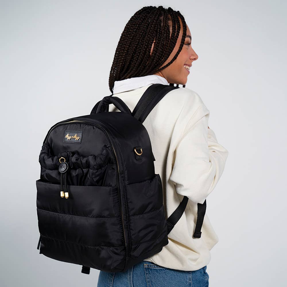 Dream Backpack™ Midnight Black Diaper Bag